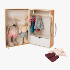 Moulin Roty Valise La Petite Armoire 7 Moulin Roty Valise La Petite Armoire -Moulin Roty 632401 o gris
