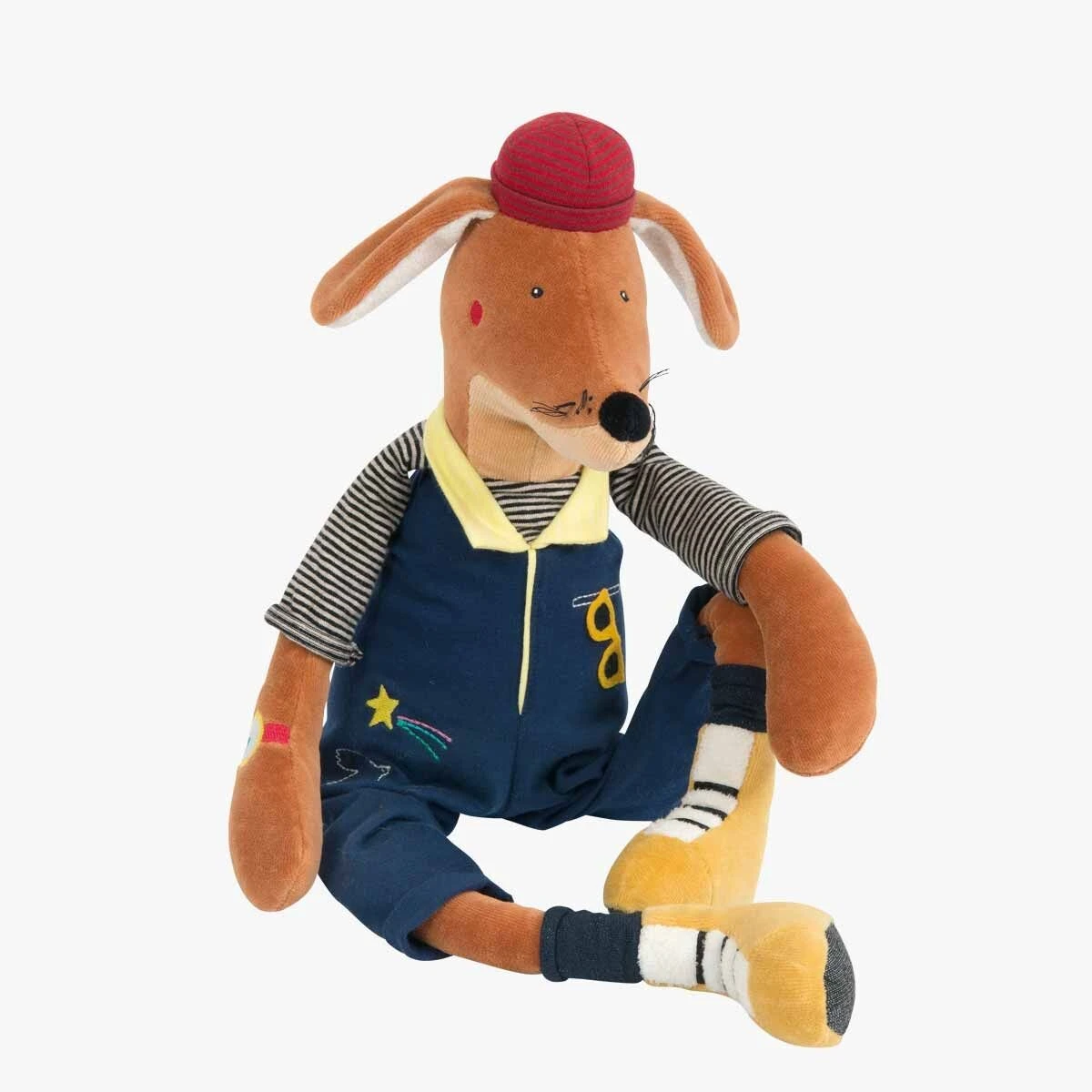 Moulin Roty Peluche Chien Elvis 4 Moulin Roty Peluche Chien Elvis – Image 2