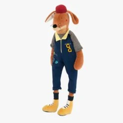 Moulin Roty Peluche Chien Elvis 11 Moulin Roty Peluche Chien Elvis -Moulin Roty 642757 5 gris