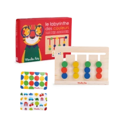 Moulin Roty Labyrinthe Des Couleurs