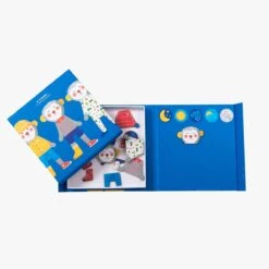 Moulin Roty Jeu Magnétique Je M'habille -Moulin Roty 661365 8 gris