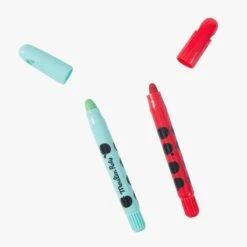 Moulin Roty Boîte De 24 Crayons De Cire -Moulin Roty 661601 6 gris