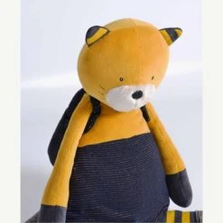 Moulin Roty Peluche Géante Chat Moutarde Lulu -Moulin Roty 666023 2 gris