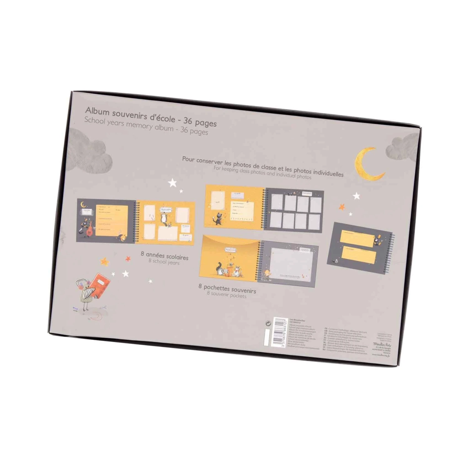 Moulin Roty Album Souvenirs D'école Français Anglais 7 Moulin Roty Album Souvenirs D'école Français Anglais – Image 5