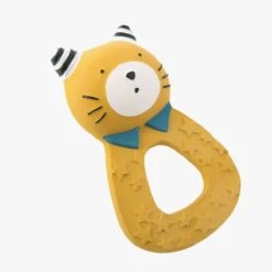 Moulin Roty Anneau De Dentition Chat Moutarde -Moulin Roty 666372 2 gris