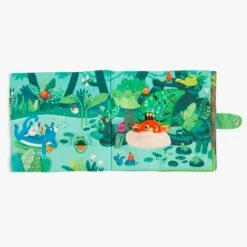 Moulin Roty Grand Livre Tissu D'activités -Moulin Roty 668085 4 gris