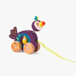 Moulin Roty Petit Jouet à Tirer Pakou -Moulin Roty 668362 2 gris 1