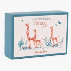 Moulin Roty Chaussons Bébé Girafe -Moulin Roty 669012 3 gris