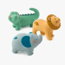 Moulin Roty Jouet De Dentition Eléphant Caoutchouc Naturel -Moulin Roty 669374 1 gris 1