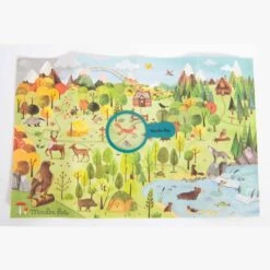 Moulin Roty Puzzle La Forêt 96 Pièces -Moulin Roty 712408 foret6 gris
