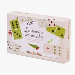 Moulin Roty Jeu De Dominos Des Insectes -Moulin Roty 712421 5 gris