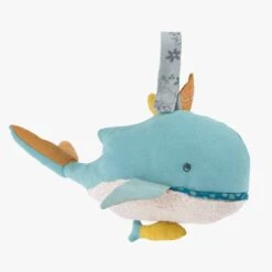 Moulin Roty Peluche Musicale Joséphine La Baleine -Moulin Roty 714042 2 gris