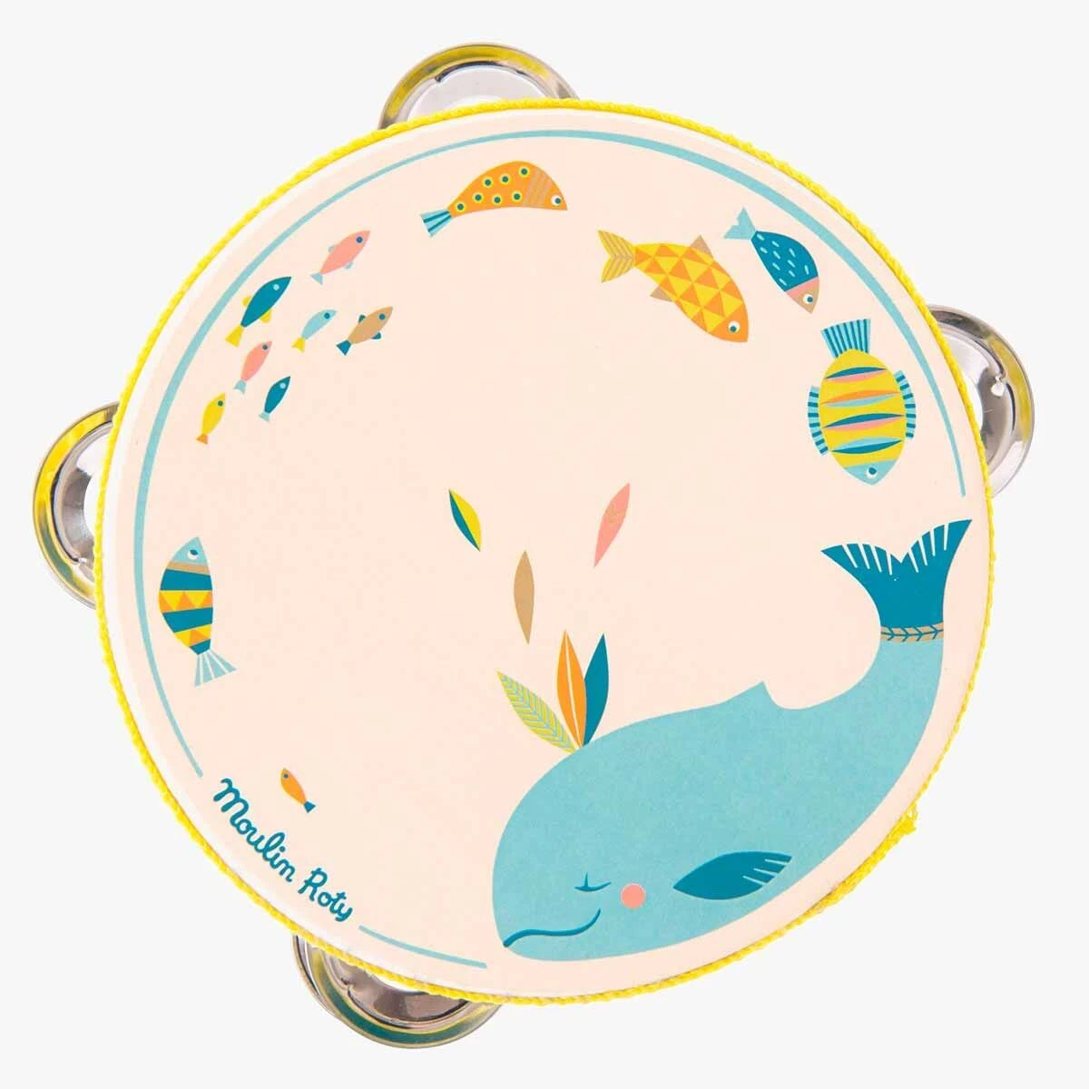 Moulin Roty Tambourin Crème 3 Moulin Roty Tambourin Crème