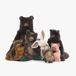 Moulin Roty Peluche Loup Brindille -Moulin Roty 718024 groupe 3 gris