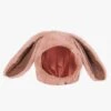 Moulin Roty Bonnet Lapin Rose 6/18 Mois