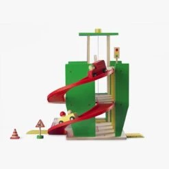 Moulin Roty Grand Garage En Bois -Moulin Roty 720403 11 1 gris