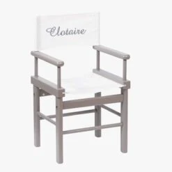 Moulin Roty Fauteuil Metteur En Scène Personnalisable Taupe -Moulin Roty 735095 2