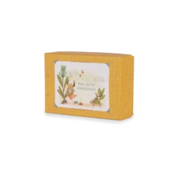 Moulin Roty Chaussons Lapin -Moulin Roty Chaussons Lapin Trois petits lapins Moulin Roty 5 1