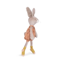 Moulin Roty Peluche Lapin Argile -Moulin Roty Peluche Lapin argile Trois petits lapins Moulin Roty 2 1