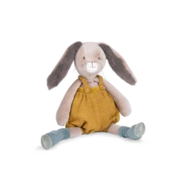 Moulin Roty Peluche Lapin Ocre -Moulin Roty Peluche Lapin ocre Trois petits lapins Moulin Roty 1 1