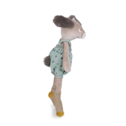 Moulin Roty Peluche Lapin Sauge -Moulin Roty Peluche Lapin sauge Trois petits lapins Moulin Roty 2 1