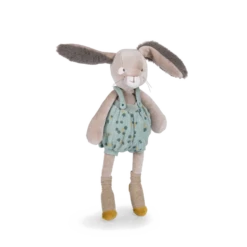 Moulin Roty Peluche Lapin Sauge -Moulin Roty Peluche Lapin sauge Trois petits lapins Moulin Roty 5