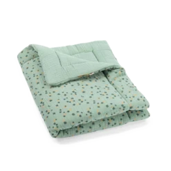 Moulin Roty Plaid Sauge -Moulin Roty Plaid sauge Trois petits lapins Moulin Roty 6 1