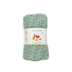 Moulin Roty Plaid Sauge -Moulin Roty Plaid sauge Trois petits lapins Moulin Roty 8