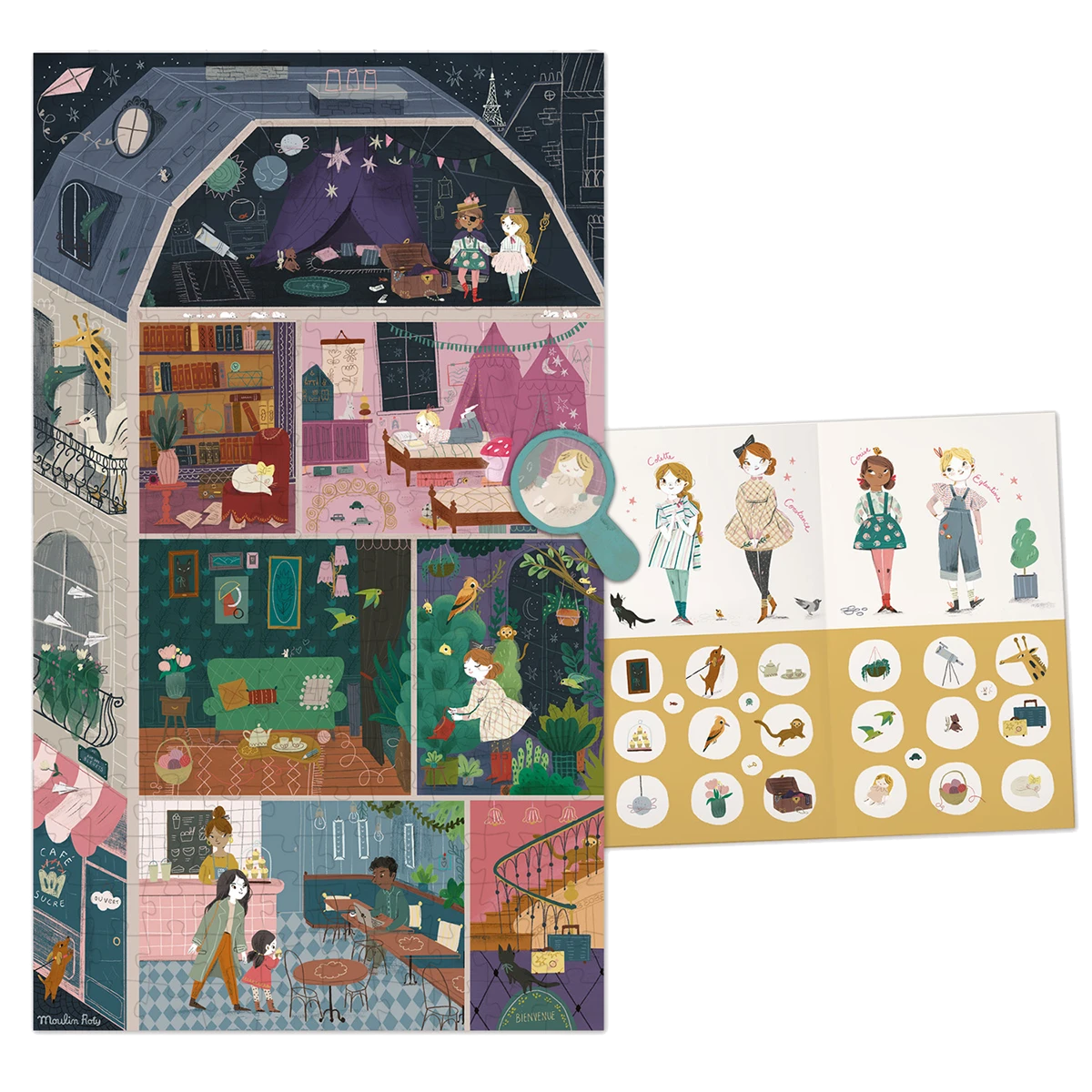 Moulin Roty Puzzle L'hôtel Particulier 200 Pcs – Image 3