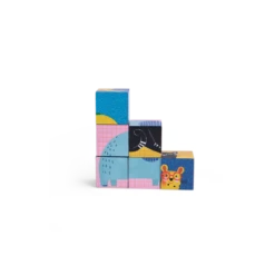 Moulin Roty Puzzle En Bois 6 Cubes -Moulin Roty Puzzle en bois 6 cubes Les Toupitis Moulin Roty 2