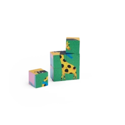 Moulin Roty Puzzle En Bois 6 Cubes -Moulin Roty Puzzle en bois 6 cubes Les Toupitis Moulin Roty 3