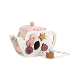 Moulin Roty Théière D'activités En Bois