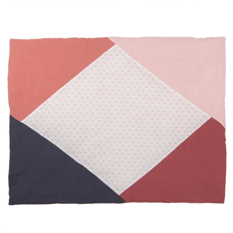 Plaid Patchwork MOULIN ROTY Apres La Pluie 3 Plaid Patchwork MOULIN ROTY Apres La Pluie