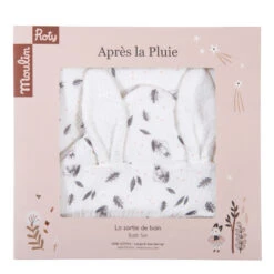 Sortie De Bain Lapin MOULIN ROTY Apres La Pluie -Moulin Roty alp sortie de bain lapin 4