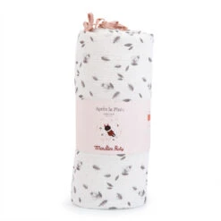 Tour De Lit Crème MOULIN ROTY Apres La Pluie -Moulin Roty alp tour lit creme a motifs 2