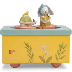 Moulin Roty Boîte à Musique Trois Petits Lapins -Moulin Roty boite a musique trois petits lapins 3