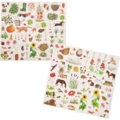 Moulin Roty Décalcomanies Du Jardinier Le Jardin Du Moulin -Moulin Roty decalcomanies du jardinier le jardin du moulin 3