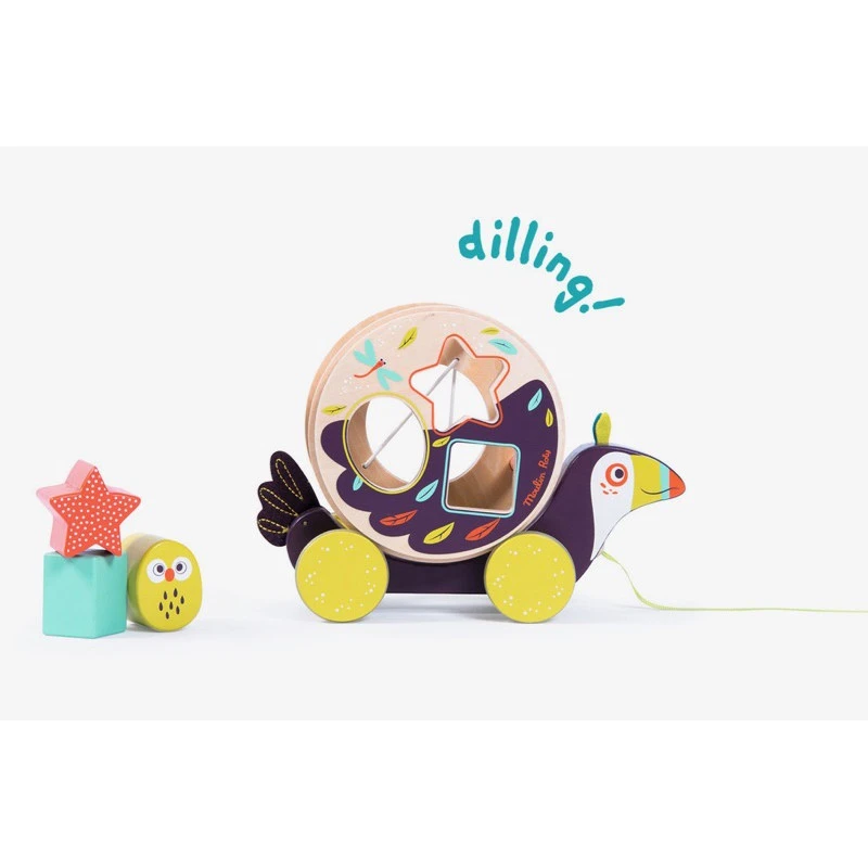 Boite à Formes à Tirer Toucan MOULIN ROTY Dans La Jungle 4 Boite à Formes à Tirer Toucan MOULIN ROTY Dans La Jungle – Image 2