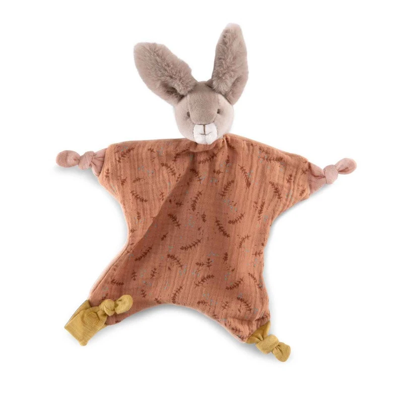 Doudou Lapin Argile MOULIN ROTY Trois Petits Lapins 4 Doudou Lapin Argile MOULIN ROTY Trois Petits Lapins – Image 2