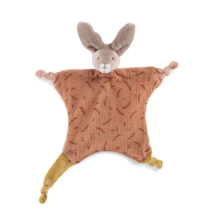 Doudou Lapin Argile MOULIN ROTY Trois Petits Lapins 5 Doudou Lapin Argile MOULIN ROTY Trois Petits Lapins – Image 3