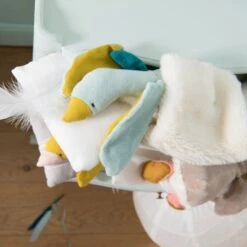 Moulin Roty Doudou Plat Oie Olga Le Voyage D'Olga (35 Cm) -Moulin Roty doudou plat oie olga le voyage d olga 35 cm 3