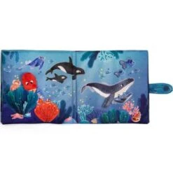 Moulin Roty Grand Livre D'activités En Tissu Les Aventures De Paulie -Moulin Roty grand livre d activites en tissu les aventures de paulie 6