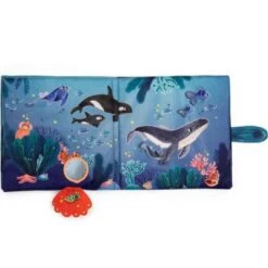 Moulin Roty Grand Livre D'activités En Tissu Les Aventures De Paulie -Moulin Roty grand livre d activites en tissu les aventures de paulie 7