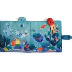 Moulin Roty Grand Livre D'activités En Tissu Les Aventures De Paulie -Moulin Roty grand livre d activites en tissu les aventures de paulie 8