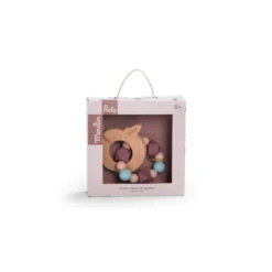 Hochet Anneau En Bois Et Silicone MOULIN ROTY Après La Pluie -Moulin Roty hochet anneau en bois et silicone moulin roty apres la pluie 2