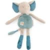 Moulin Roty Hochet Peluche éléphant Sous Mon Baobab (28 Cm) -Moulin Roty hochet peluche elephant sous mon baobab 28 cm