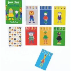 Moulin Roty Jeu De 7 Familles Les Popipop -Moulin Roty jeu de 7 familles les popipop 2