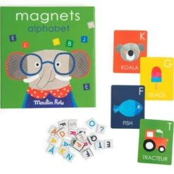 Moulin Roty Jeu Magnétique Alphabet -Moulin Roty jeu magnetique alphabet 3