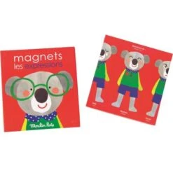 Moulin Roty Jeu Magnétique Des Expressions Les Popipop -Moulin Roty jeu magnetique des expressions les popipop 3