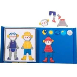 Moulin Roty Jeu Magnétique Je M'habille -Moulin Roty jeu magnetique je m habille 3